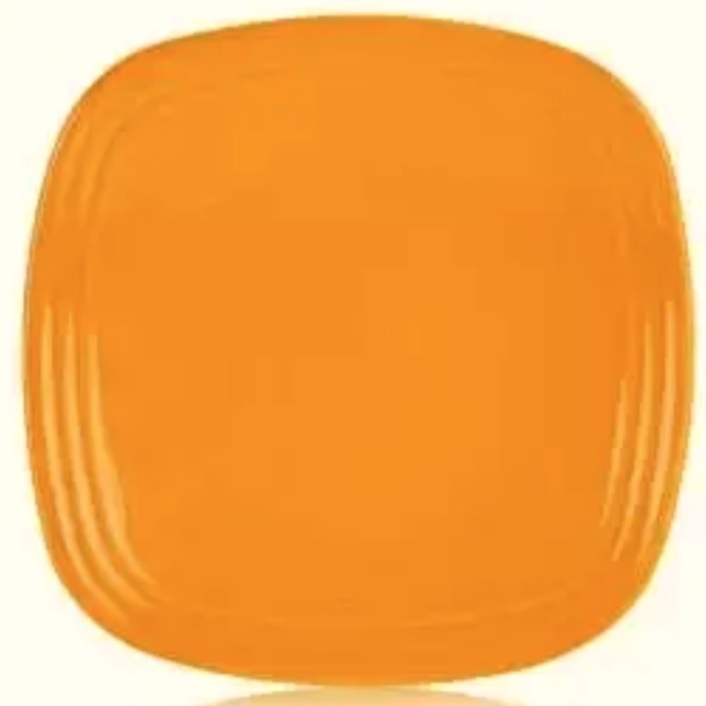 Butterscotch Fiestaware salad plate